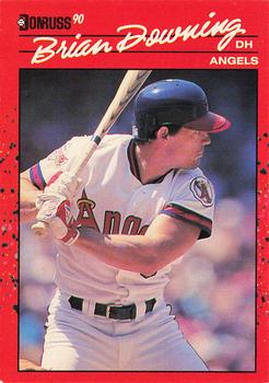 1990 Donruss #352 Brian Downing Front