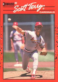 1990 Donruss #418 Scott Terry Front