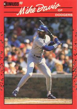 1990 Donruss #552 Mike Davis Front