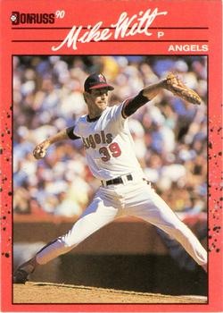 1990 Donruss #580 Mike Witt Front