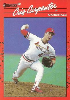 1990 Donruss #634 Cris Carpenter Front