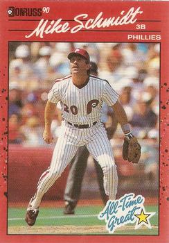 1990 Donruss #643 Mike Schmidt Front