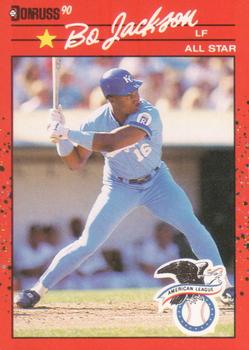 1990 Donruss #650 Bo Jackson Front