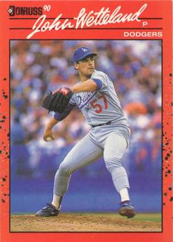 1990 Donruss #671 John Wetteland Front