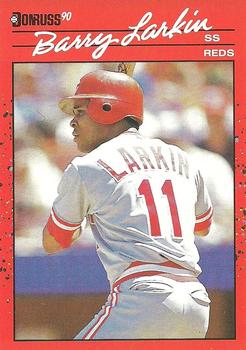 1990 Donruss #71 Barry Larkin Front