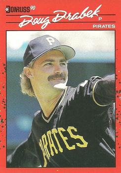 1990 Donruss #92 Doug Drabek Front