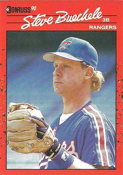 1990 Donruss #107 Steve Buechele Front