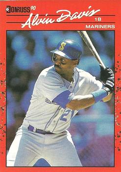 1990 Donruss #109 Alvin Davis Front