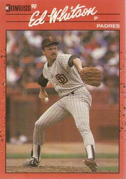 1990 Donruss #205 Ed Whitson Front