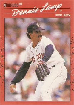 1990 Donruss #423 Dennis Lamp Front