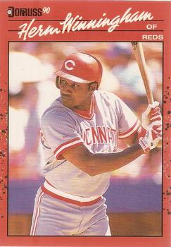 1990 Donruss #478 Herm Winningham Front