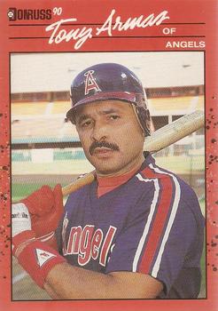 1990 Donruss #525 Tony Armas Front