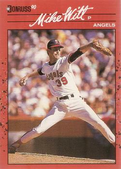 1990 Donruss #580 Mike Witt Front