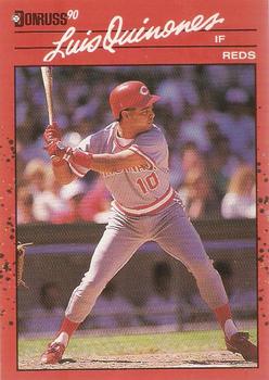 1990 Donruss #595 Luis Quinones Front