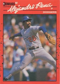 1990 Donruss #664 Alejandro Pena Front