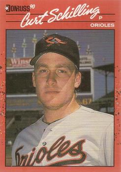 1990 Donruss #667 Curt Schilling Front