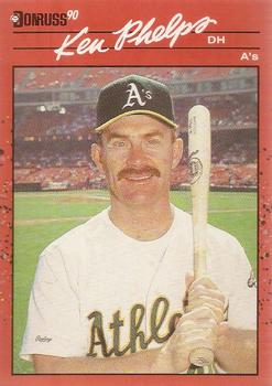 1990 Donruss #675 Ken Phelps Front