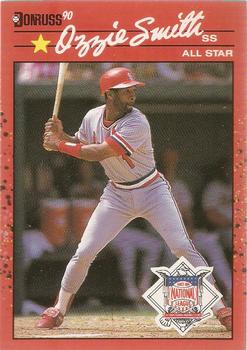 1990 Donruss #710 Ozzie Smith Front