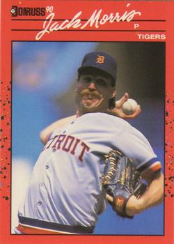 1990 Donruss #639 Jack Morris Front