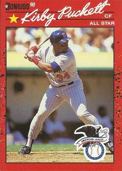 1990 Donruss #683 Kirby Puckett Front