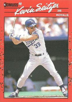 1990 Donruss #85 Kevin Seitzer Front