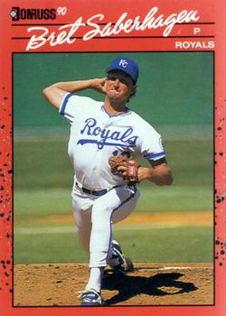 1990 Donruss #89 Bret Saberhagen Front