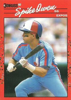 1990 Donruss #102 Spike Owen Front