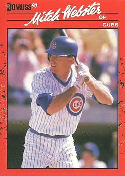 1990 Donruss #137 Mitch Webster Front