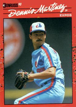 1990 Donruss #156 Dennis Martinez Front