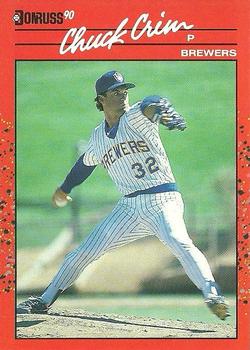 1990 Donruss #221 Chuck Crim Front