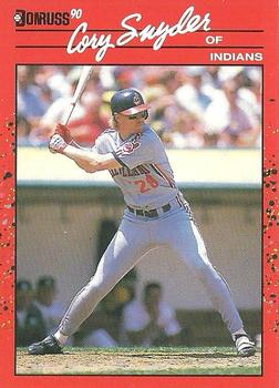 1990 Donruss #272 Cory Snyder Front