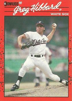 1990 Donruss #384 Greg Hibbard Front