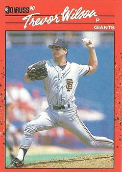 1990 Donruss #414 Trevor Wilson Front