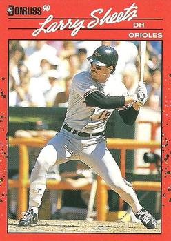 1990 Donruss #495 Larry Sheets Front