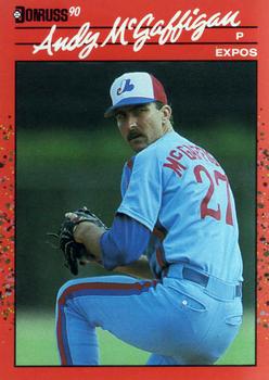 1990 Donruss #574 Andy McGaffigan Front