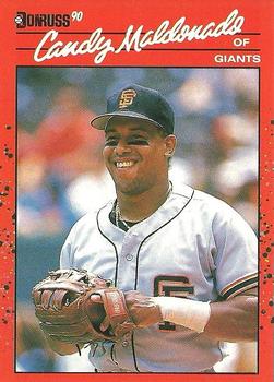 1990 Donruss #611 Candy Maldonado Front