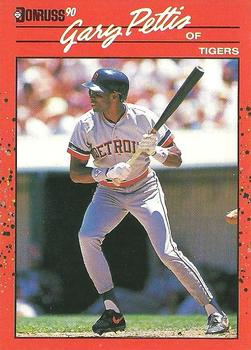 1990 Donruss #661 Gary Pettis Front