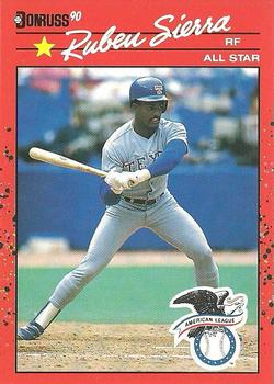 1990 Donruss #673 Ruben Sierra Front