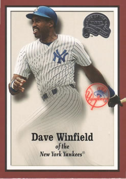 2000 Fleer Greats of the Game #12 Dave Winfield Front