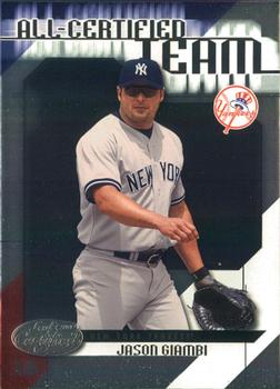 2002 Leaf Certified - All-Certified Team #AC-16 Jason Giambi  Front