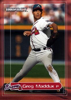 2000 Fleer Impact #192 Greg Maddux Front