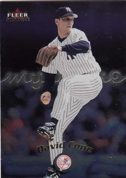 2000 Fleer Mystique #22 David Cone Front