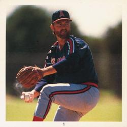 1991 Baseball's Best Record Breakers Stickers #1 Bert Blyleven Front