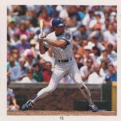 1991 Baseball's Best Record Breakers Stickers #15 Ryne Sandberg Front