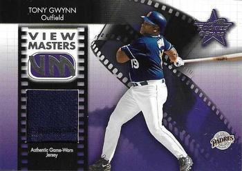 2002 Leaf Rookies & Stars - View Masters #VM-3 Tony Gwynn  Front