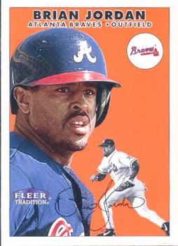 2000 Fleer Tradition #126 Brian Jordan Front