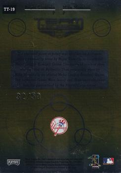 2002 Playoff Absolute Memorabilia - Team Tandems Materials Gold #TT-19 Roger Clemens / Mike Mussina  Back