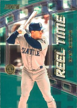 2002 Stadium Club - Reel Time #RT15 Bret Boone  Front
