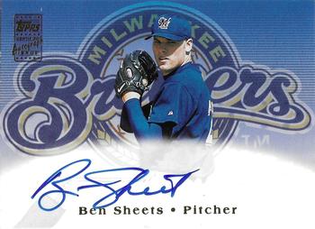 2002 Topps - Autographs #TA16 Ben Sheets Front