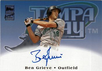 2002 Topps - Autographs #TA-BGR Ben Grieve Front